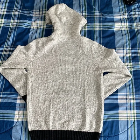 Kian D silver and black pullover hoodie - Picture 16 of 17